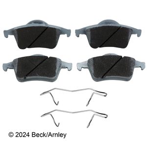Beck / Arnley Semi - metallic Disc Brake Pad Set 085-6616 for Volvo S80