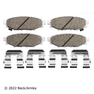 Beck / Arnley Ceramic Disc Brake Pad Set 085-6811 for Subaru WRX STI