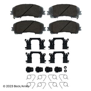 Beck/Arnley Ceramic Disc Brake Pad Set 085-6987