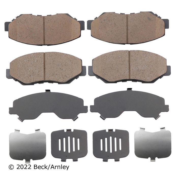 BECK/ARNLEY DISC BRAKE PAD SET - 089-1679