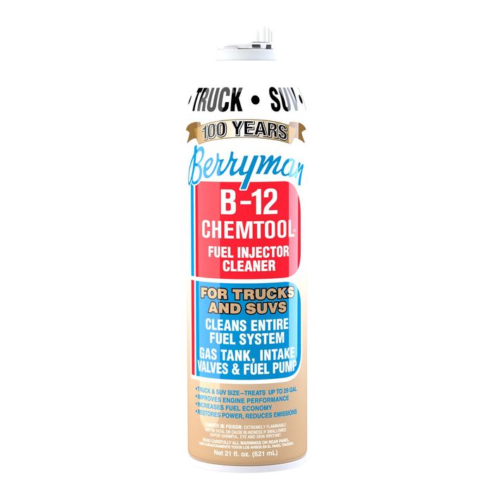 Berryman 1120 B-12 Chemtool Thru-Rail Fuel Injector Cleaner - 12 oz.