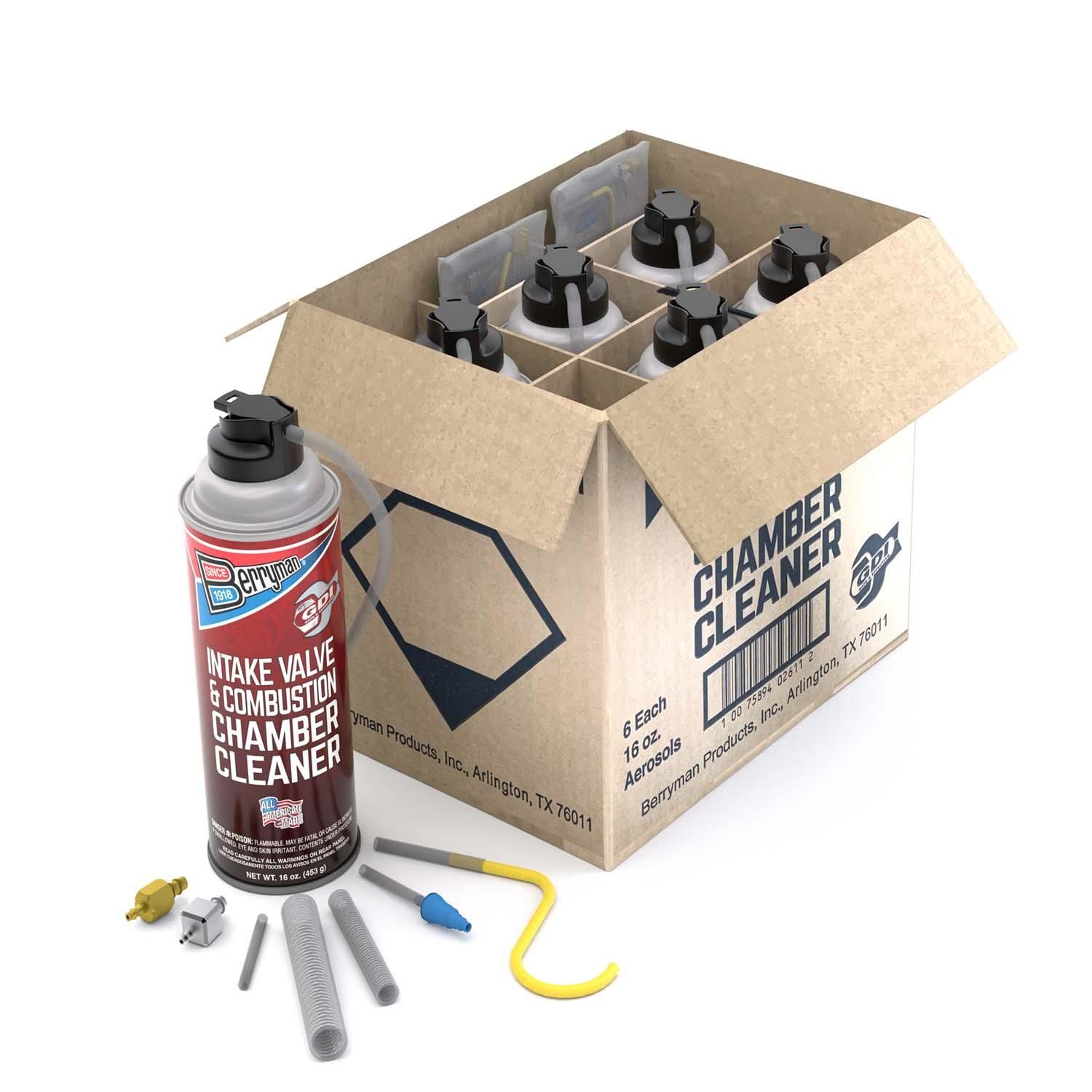 Berryman Intake Valve And Combustion Cleaner 15oz 6 Piece