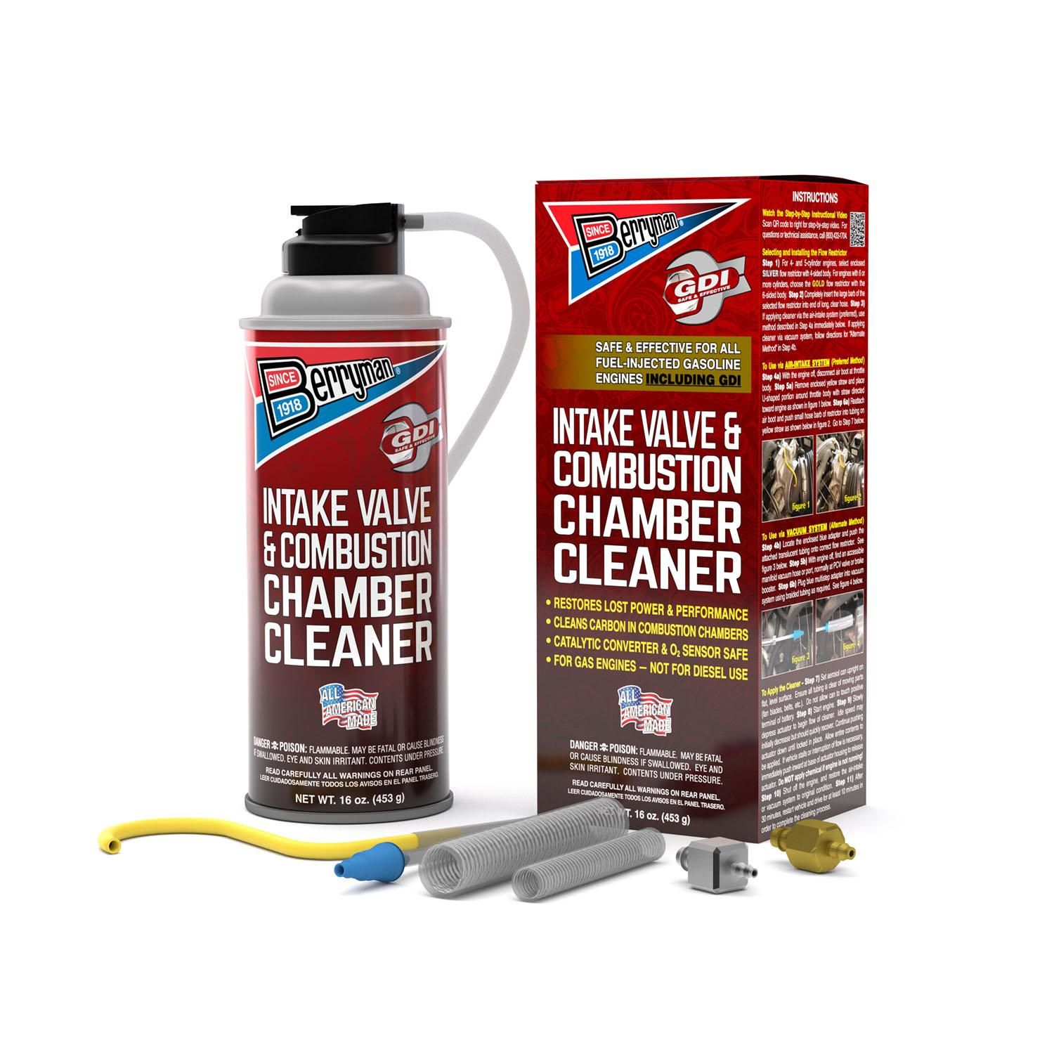 Berryman Intake Valve and Combustion Chamber Cleaner kit