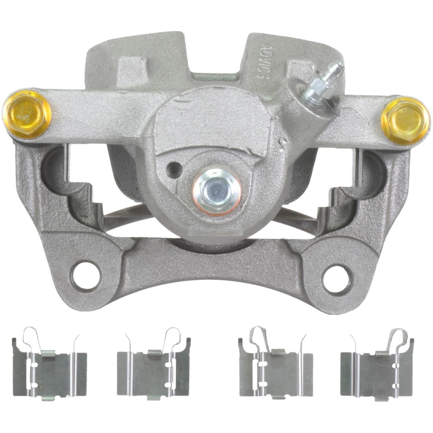 Pair Of New Rear Brake Calipers With Brackets – Fits Nissan Quest, Murano, 350Z, Infiniti G35 (OE Spec, Direct Replacement, Lifetime Warranty)