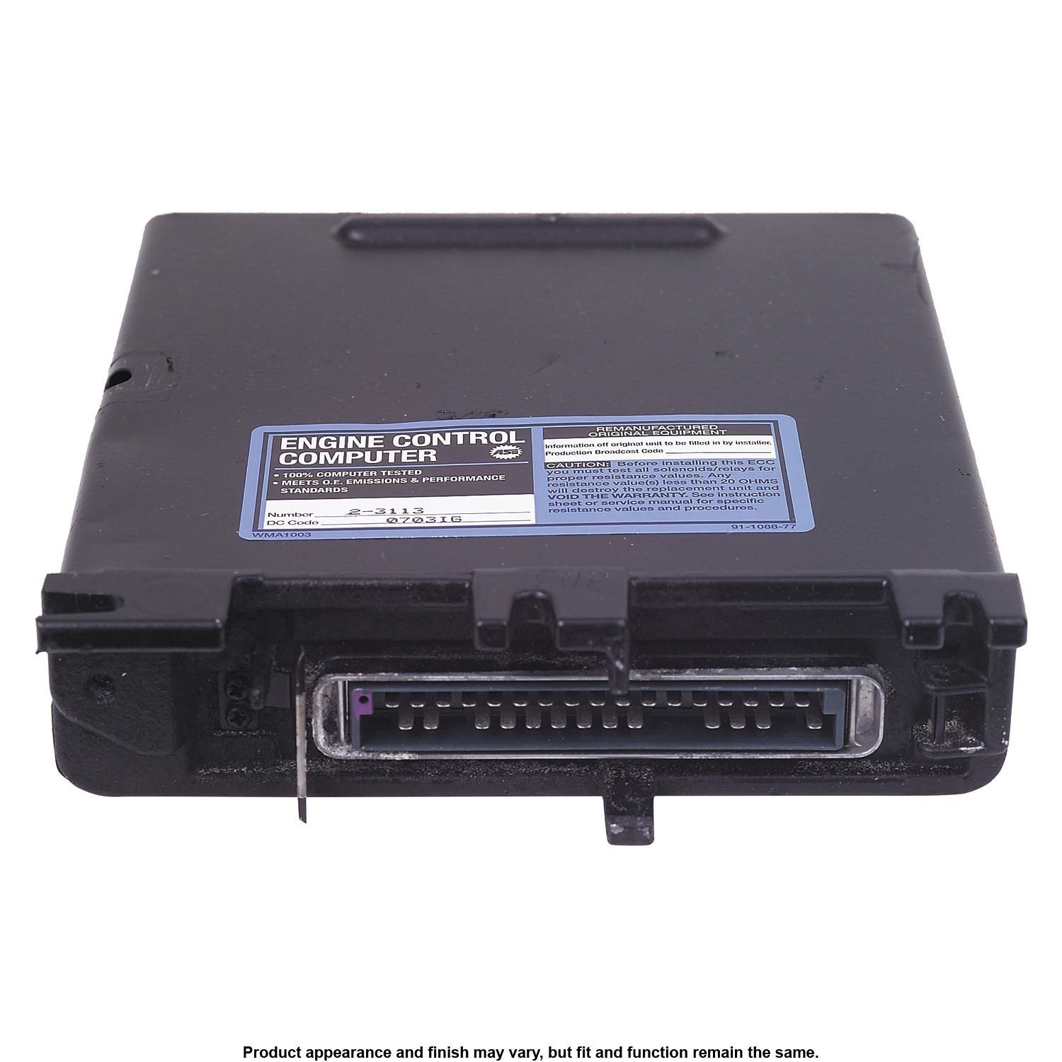 Cardone Remanufactured Engine Control Computer 72-3113