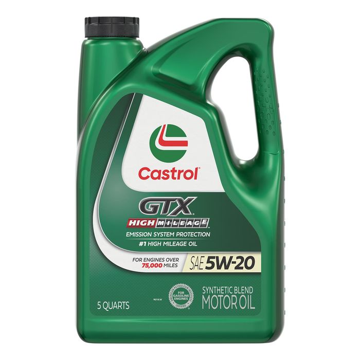 Castrol Blend Engine Oil 5W 20 5 Quart