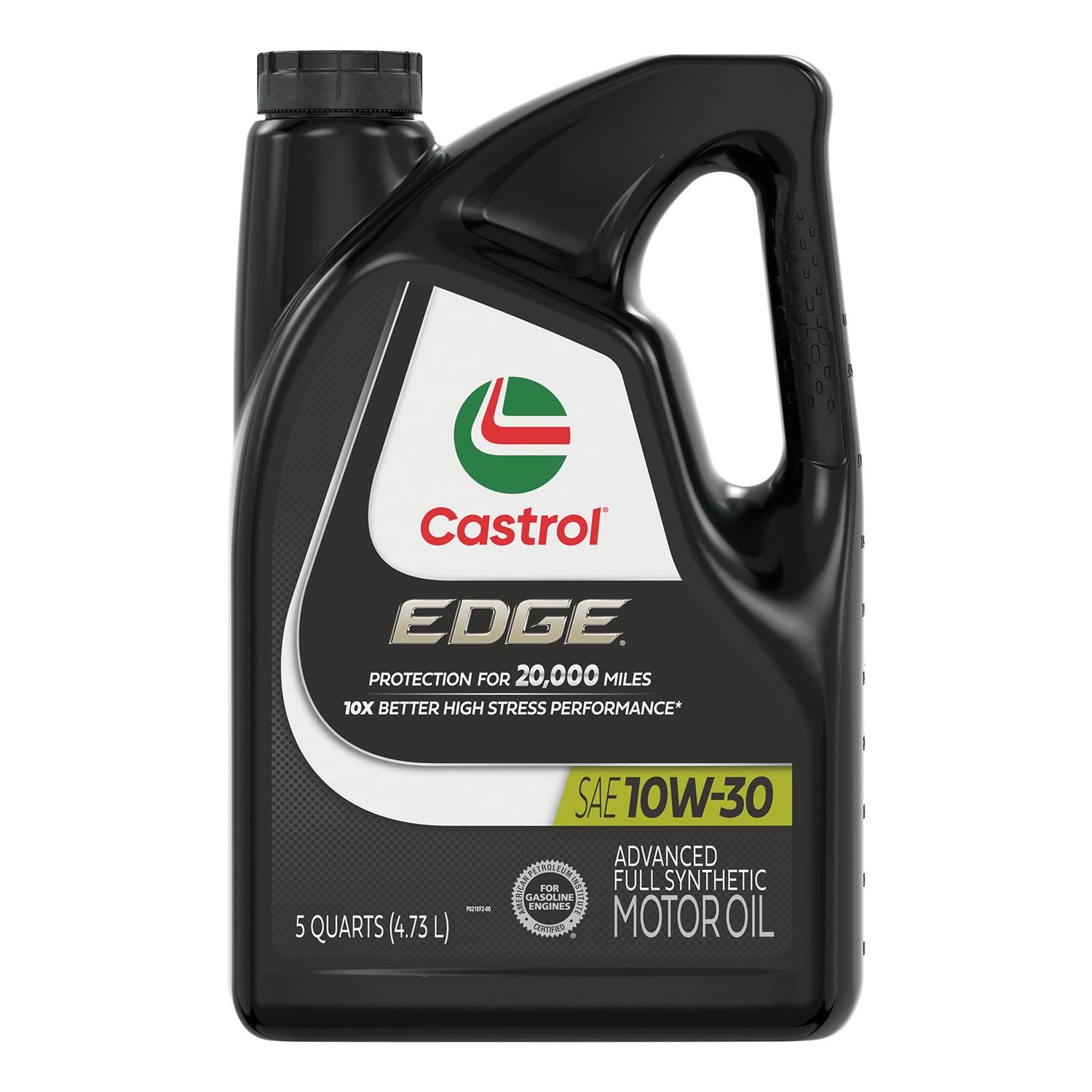 Castrol Edge Advanced Engine Oil Full Synthetic 10w 30 5 Quarts