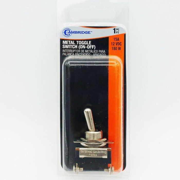 Cambridge 15 Amps Metal Toggle Switch