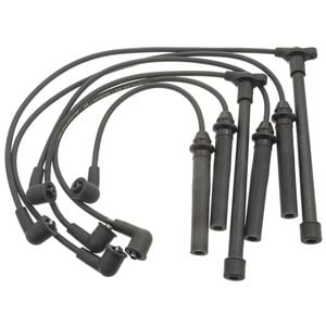 Duralast 2 EPDM Capped Long Reach Assemblies and 4 Silicone Spark Plug Wire Set 9155