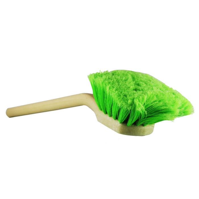 DIY Detail Soft Flagged Tip Wash Brush (Green) 18”