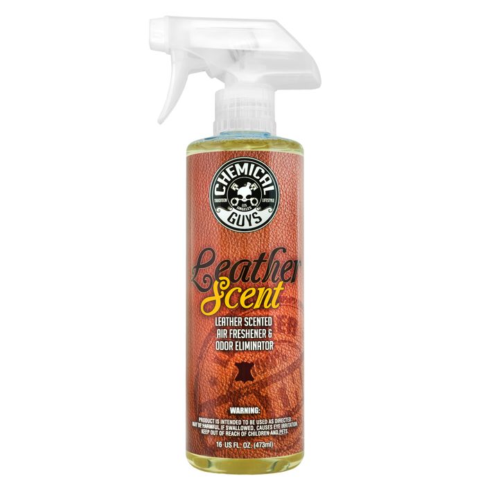 Chemical Guys Leather Scent Air Freshener Spray and Odor Eliminator 16oz