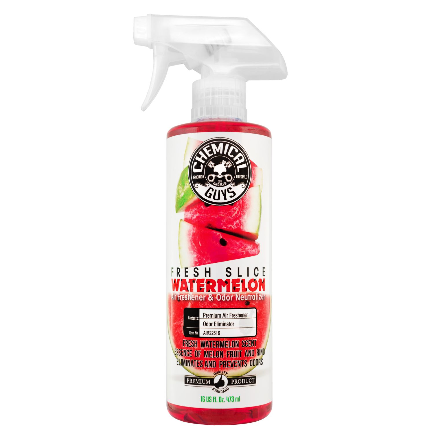 Chemical Guys Fresh Slice Watermelon Scent Air Freshener Spray 16Oz