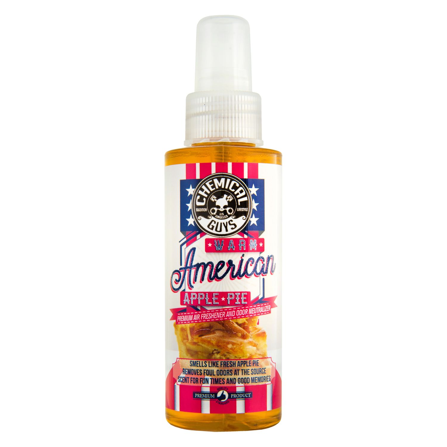 Chemical Guys Warm American Apple Pie Scent Air Freshener Spray 4oz