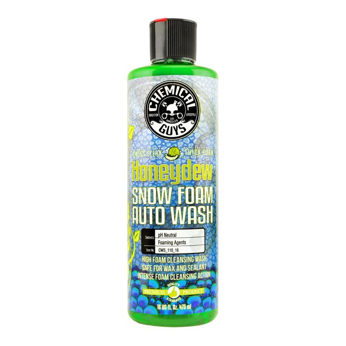 Chemical Guys Honeydew Snow Foam Car Wash Liquid 16oz