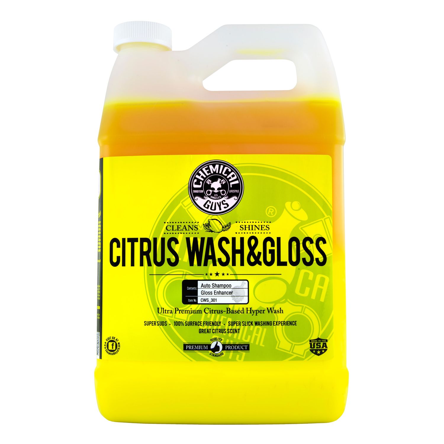 Chemical Guys Citrus Wash and Gloss 1Gal