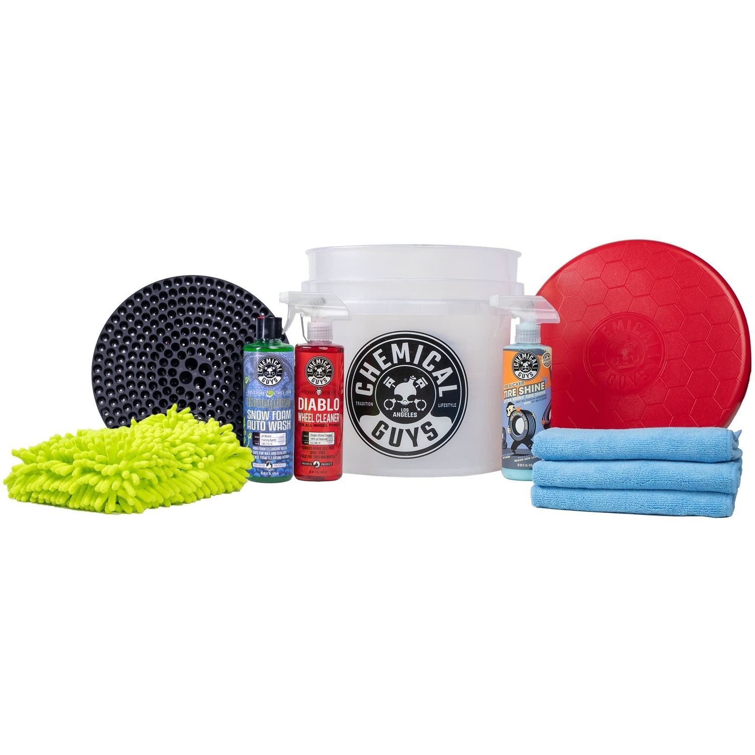 Chemical Guys Professional Wash & Shine Car Cleaning Kit (7 Essential  Products) 