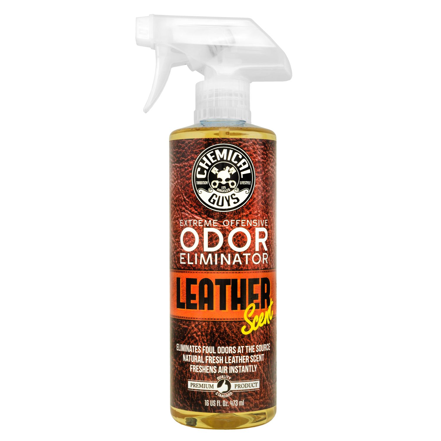Chemical Guys Leather Scent Extreme Offensive Odor Eliminator and Air