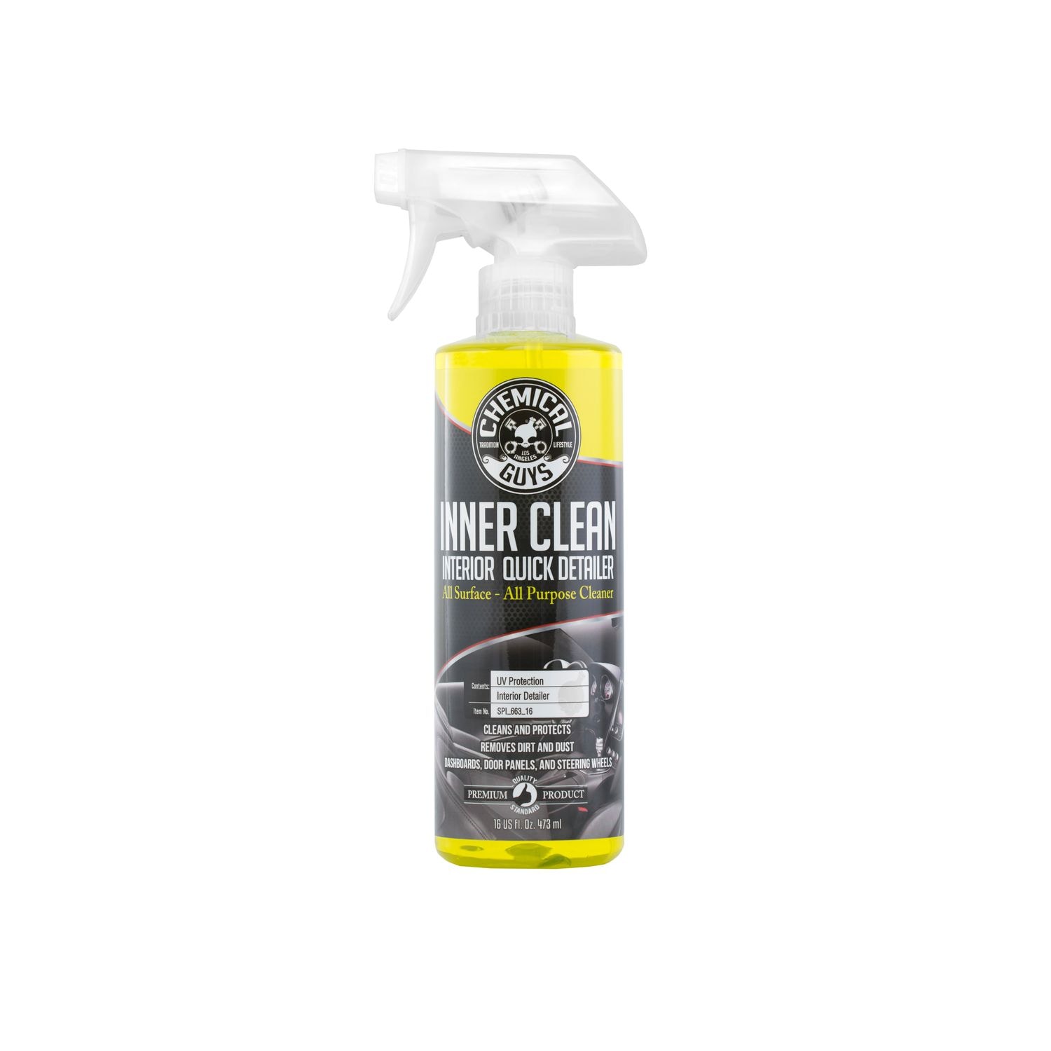 Chemical Guys - InnerClean - Interior Quick Detailer & Protectant 16oz