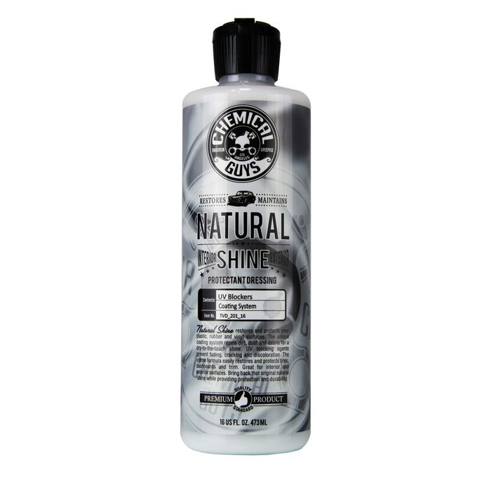 Chemical Guys Natural Shine Plastic, Rubber, Vinyl Protectant