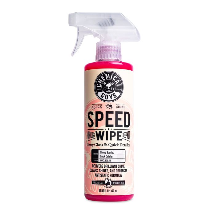 Speed Wipe Quick Detailer & High Shine Spray Gloss Cherry Scent