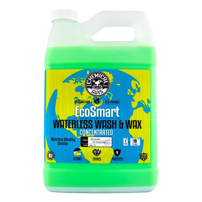 Chemical Guys EcoSmart Waterless Car Wash & Wax Hyper Concentrate 16oz –  Detailing Connect