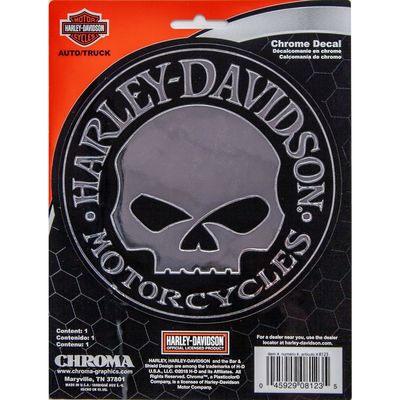 Chroma Graphics Harley-Davidson Skull Decal