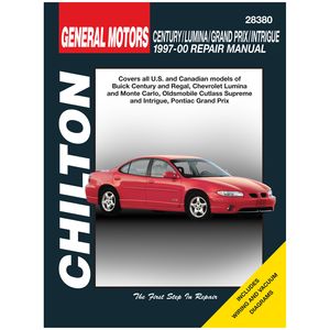 Chevrolet Monte Carlo Repair Manual - Vehicle - Best Repair Manual -  Vehicle for Chevrolet Monte Carlo