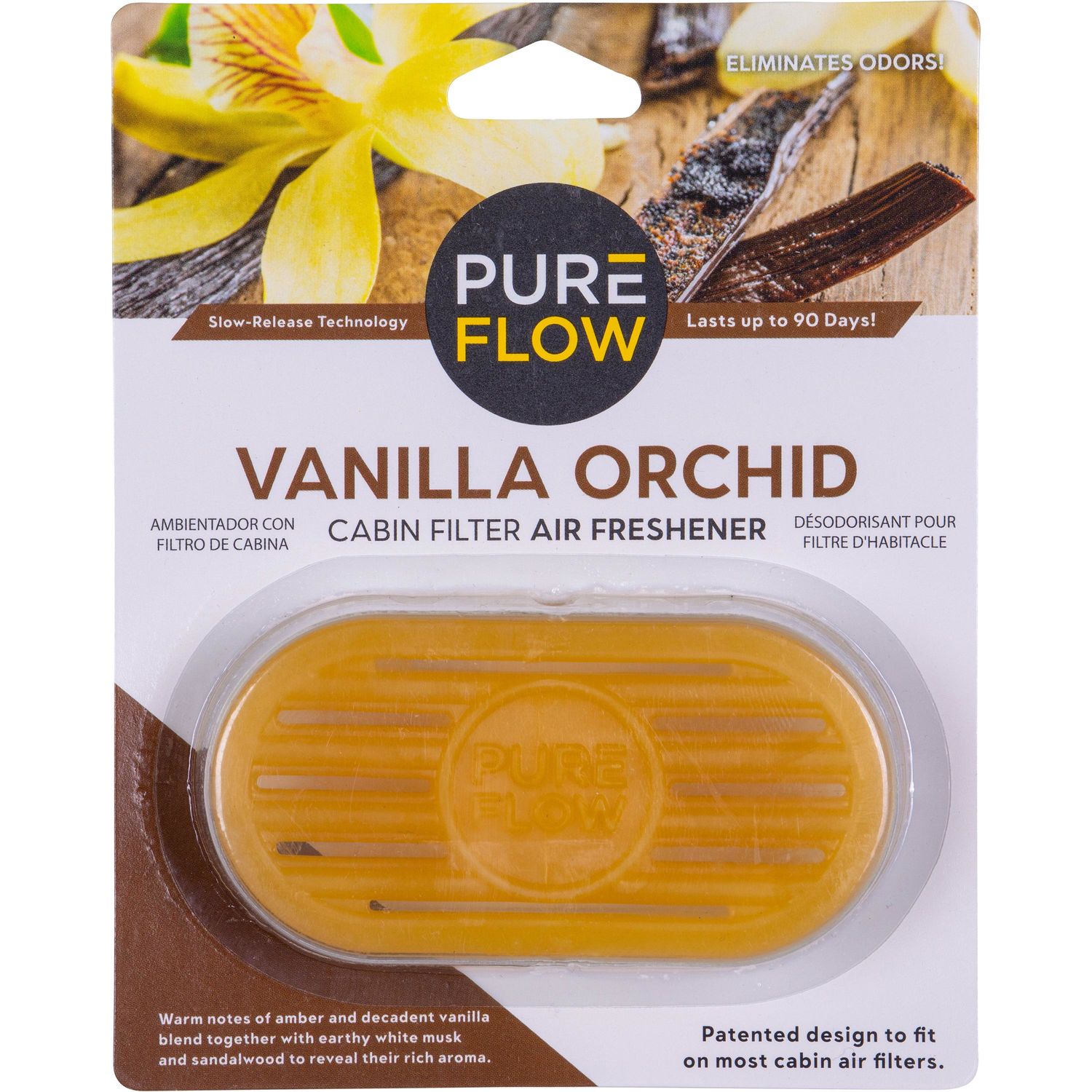 PUREFLOW Vanilla Orchid Scent Cabin Filter Air Freshener