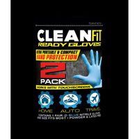 SAS Safety Raven Black Nitrile Disposable Gloves, X-Large, 100 Count