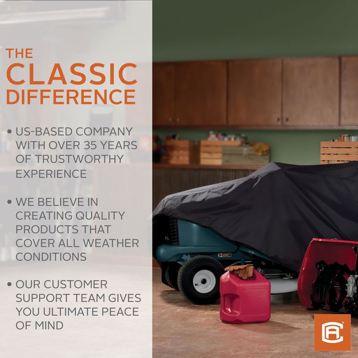 Classic Accessories Black 35.5in X 25.5in X-Large Generator Cover