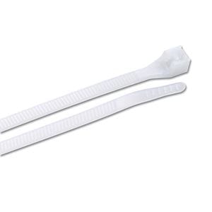 Calterm 8in 75lbs Natural Cable Ties Bag 10 Piece