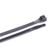 Calterm 4 in., 6 in. and 8 in. 18Lbs, 30Lbs and 50Lbs Black and Natural Cable Ties 400 Piece