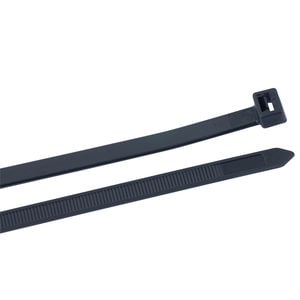 Calterm Black 11in Self-Cutting Wire Ties 20 Pack