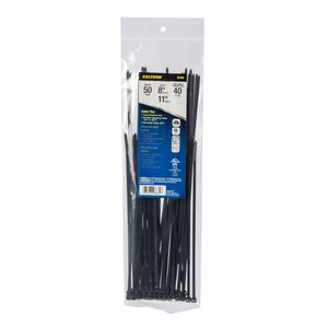 Calterm 8in and 11in 40lbs UVB Cable Ties 50 Piece
