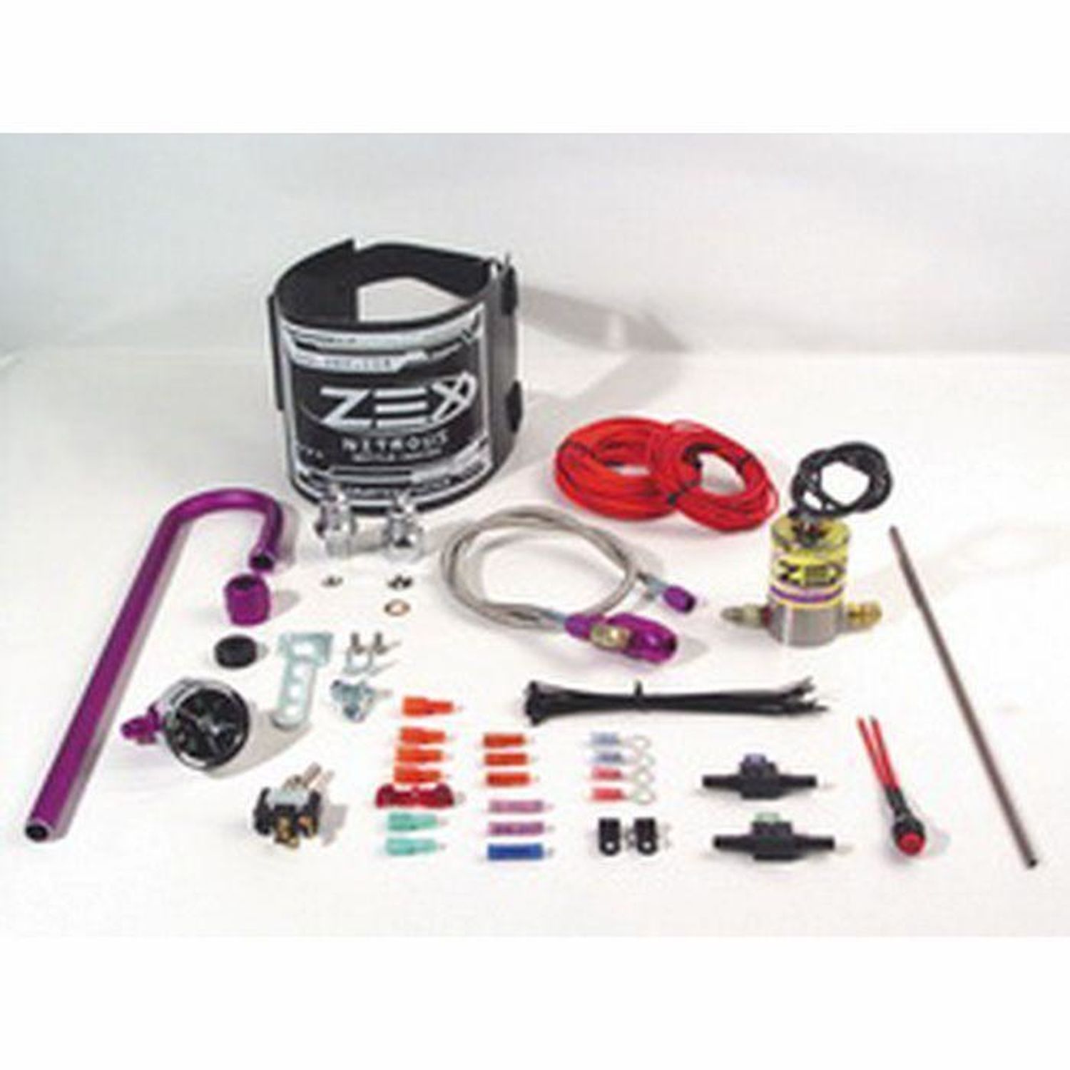 ZEX Racers Tuning Kit with Purge Kit, Bottle Pressure Gauge, Bottle