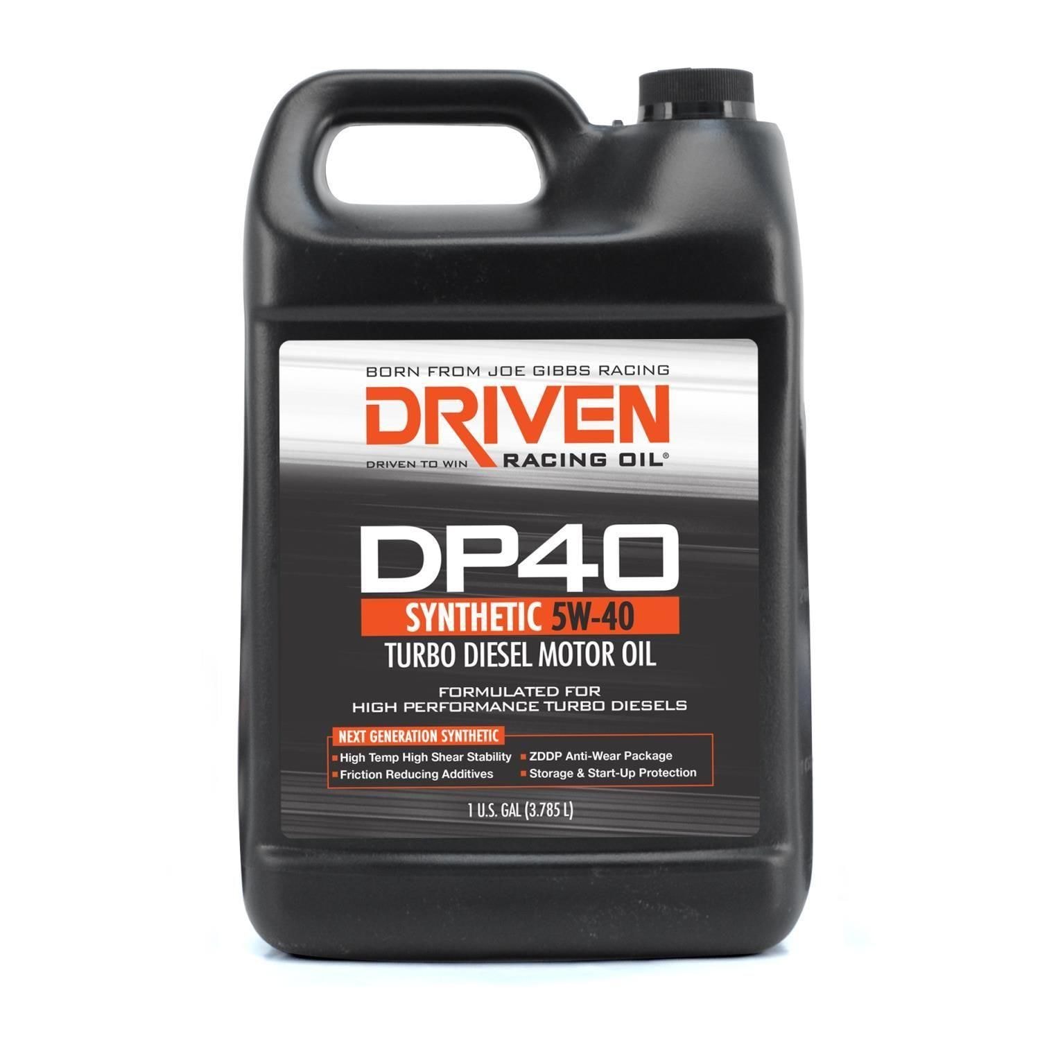 Driven DP40 5W-40 Synthetic Diesel Oil Driven DP40 5W-40 Synthetic Diesel Oil