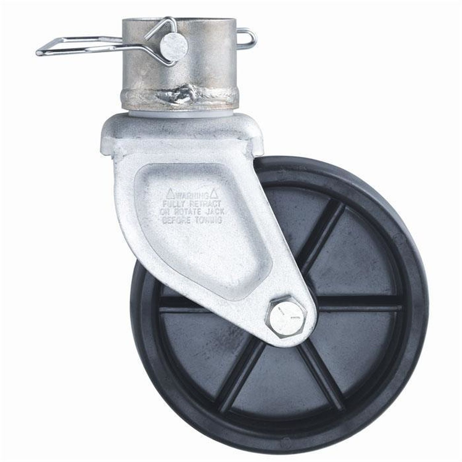 Pro Series 6in Trailer Jack Poly Caster