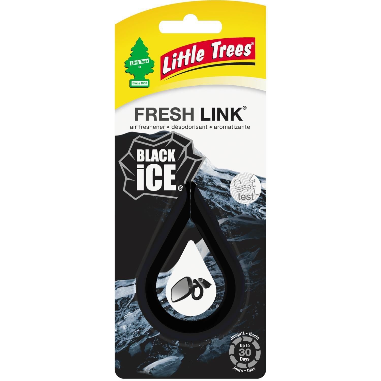 Little Trees Hanging Air Freshener Black Ice Scent 1 Piece