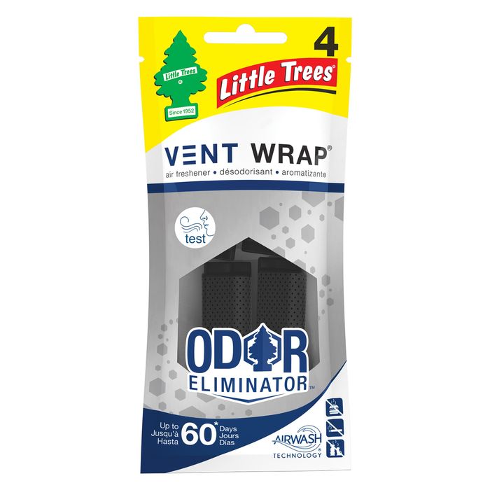 Little Trees Odor Eliminator Scent Vent Air Freshener 4 Pack