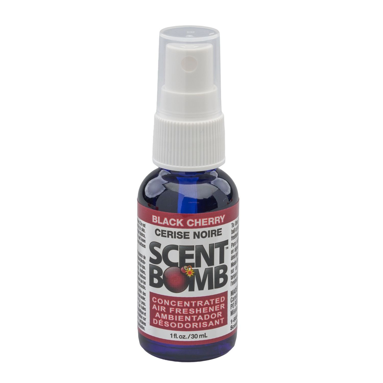 Scent Bomb Black Cherry Scent Air Freshener Spray 1oz