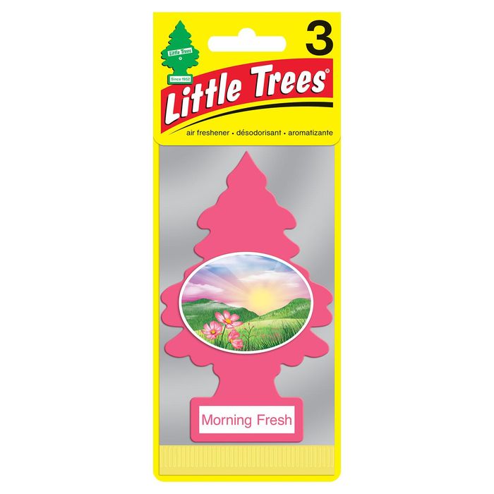Little Trees Morning Fresh Scent Air Freshener Hanging 3 Pack