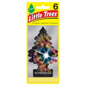 Little Trees Supernova Scent Hanging Air Freshener 6 Pack