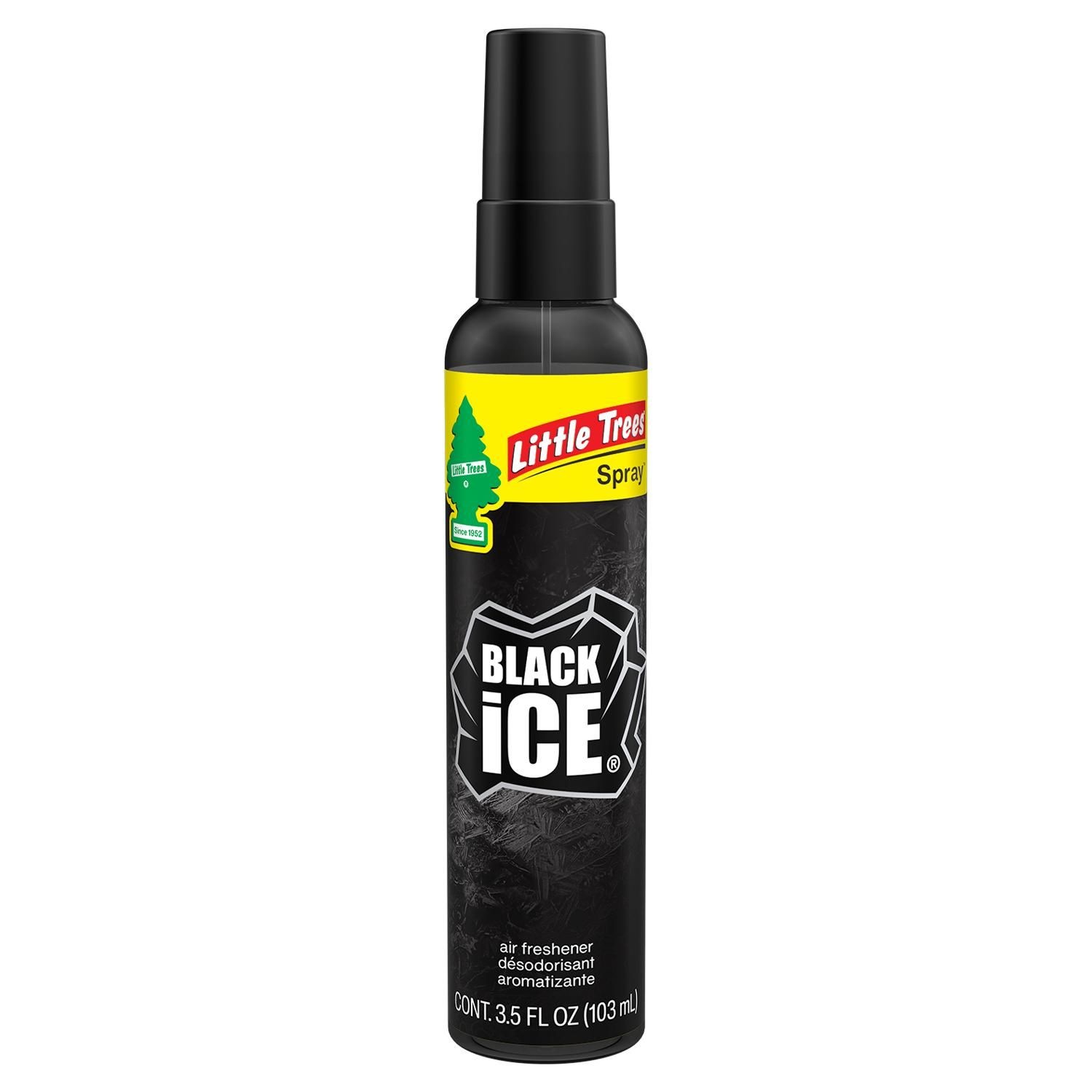 Little Trees Black Ice Scent Air Freshener Spray 3.5oz