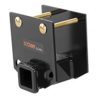 CURT 2in Recreational Vehicle Bumper Receiver Hitch Step