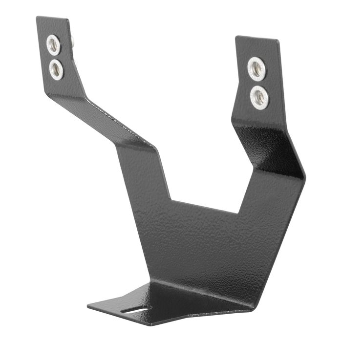 ARIES Black 4in Bull Bar License Plate Bracket