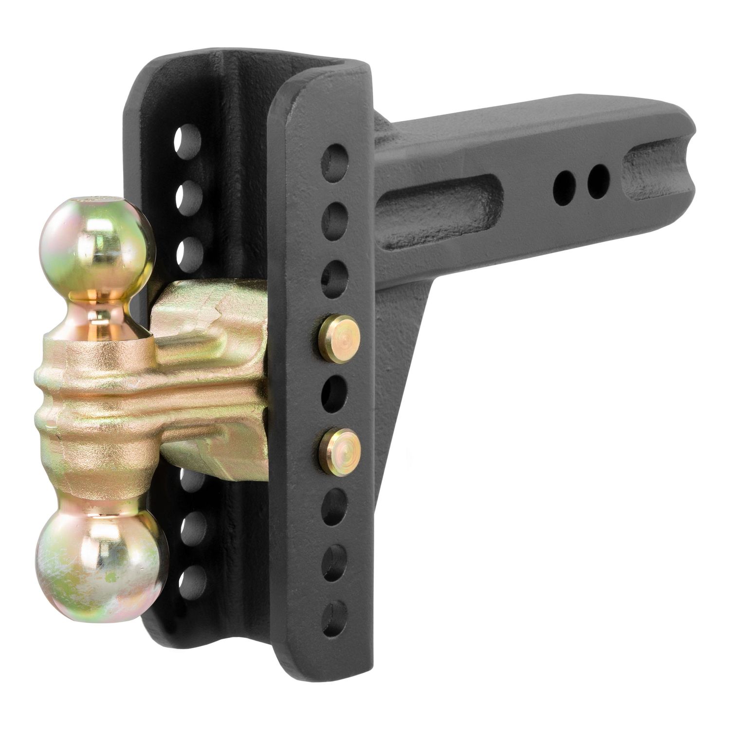 CURT 2 1/2in Adjustable Multiple Hitch Bar Ball Mount