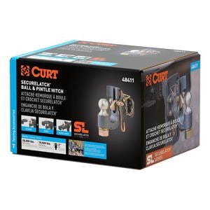 CURT Trailer Hitch Pintle Hook Mount 48411