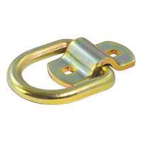 Curt 11,000lbs Break Strength 3in x 3in Surface-Mounted D-Ring Tie Down Anchor