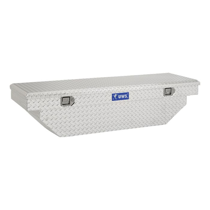 UWS Small Tote Storage Box - 0.8 cu ft - Bright Aluminum UWS Trailer Tool  Box UWS01007