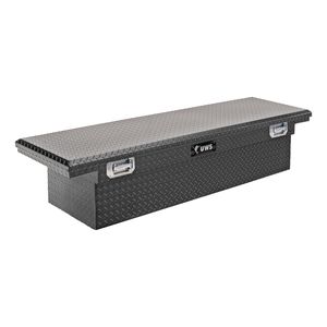 48-in Side Mount Push Button Truck Tool Box (Matte Black)